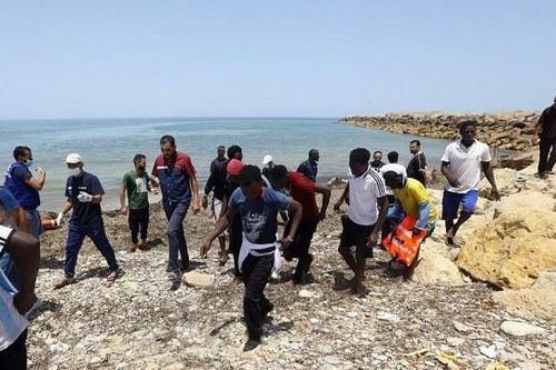Hải quân Libya giải cứu gần 100 người di cư bất hợp pháp