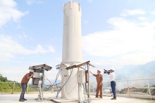 Lắp đặt 32 trạm quan trắc khí thải tại Khu Công nghiệp Tằng Loỏng