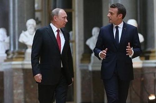Tổng thống Pháp mời ông Putin tới thăm trước thềm thượng đỉnh G7