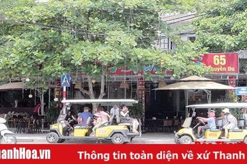 Siết chặt quản lý hoạt động vận tải bằng xe điện tại các điểm du lịch