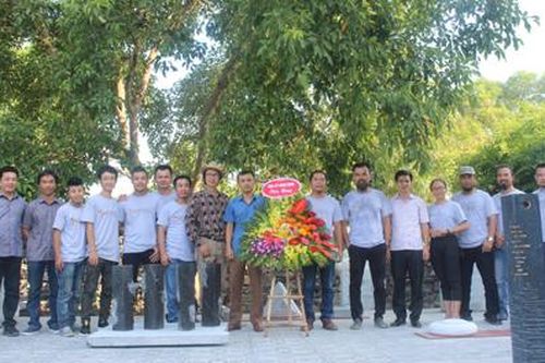 Trại sáng tác điêu khắc 2019 mang tên 'Về với đá'