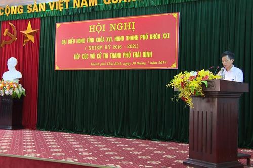 Thái Bình: Cử tri kiến nghị nhiều vấn đề dân sinh