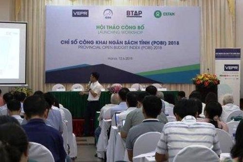 Đánh giá mức độ công khai ngân sách