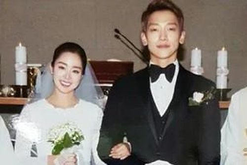 Ảnh cưới màu chưa từng tiết lộ của Kim Tae Hee - Bi Rain