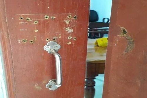 Phòng chủ tịch, phó chủ tịch xã ở Quảng Bình bị trộm phá cửa