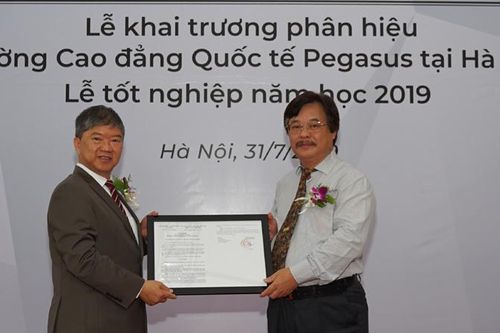 Khai trương phân hiệu trường CĐ quốc tế Pegasus tại Hà Nội