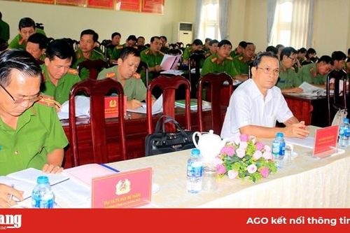 Đẩy mạnh phòng, chống tội phạm, đảm bảo an ninh trật tự