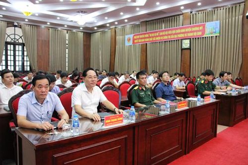 Chương Mỹ tập huấn diễn tập khu vực phòng thủ