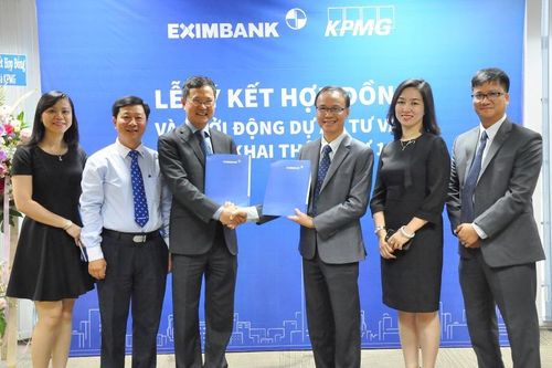 Eximbank hợp tác với KPMG tăng cường quản trị rủi ro trong ngân hàng