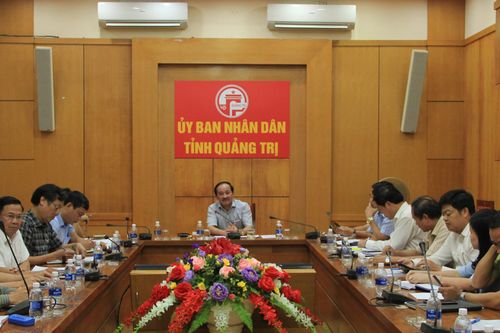 UBND tỉnh Quảng Trị làm việc với Ban quản lí Khu kinh tế tỉnh