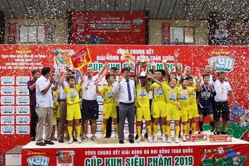 U11 SLNA vô địch Giải bóng đá nhi đồng toàn quốc – Cúp Kun siêu phàm