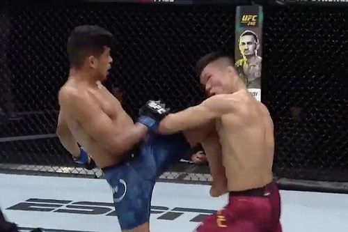 Võ sĩ Mỹ lên gối cực hiểm khiến đối thủ Trung Quốc 'lật mặt'