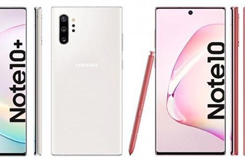 Rò rỉ hình ảnh Galaxy Note 10+ trước thời điểm ra mắt