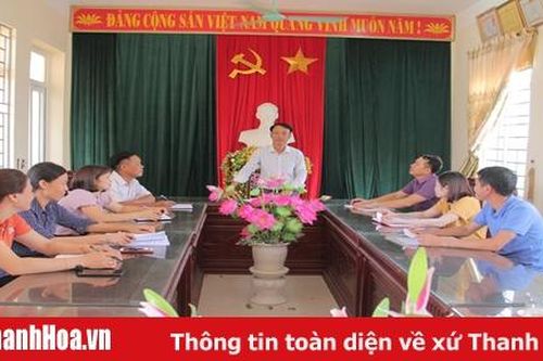Đảng bộ huyện Nga Sơn tăng cường công tác kiểm tra: Không để khuyết điểm nhỏ thành sai phạm lớn