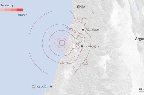 Động đất 6,8 độ richter ngoài khơi Chile
