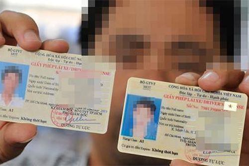 Chiêu trò qua mặt công an bằng giấy phép lái xe giả