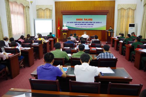 Tập huấn triển khai thực hiện công tác quản lý, bảo vệ biên giới, lãnh thổ