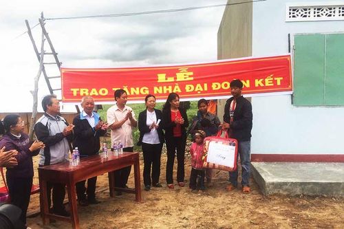 Đak Pơ: Hỗ trợ làm nhà Đại đoàn kết cho hộ nghèo