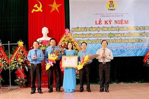 Dấu ấn 30 năm Công đoàn ngành Y tế Quảng Trị