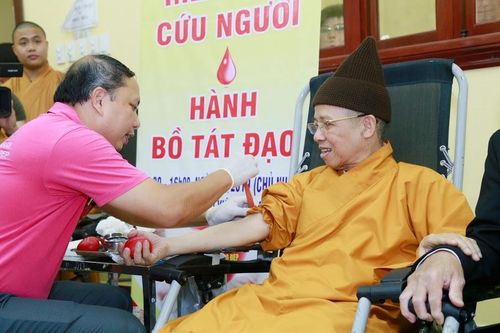 Ngày hội Hiến máu cứu người - Hành Bồ Tát đạo