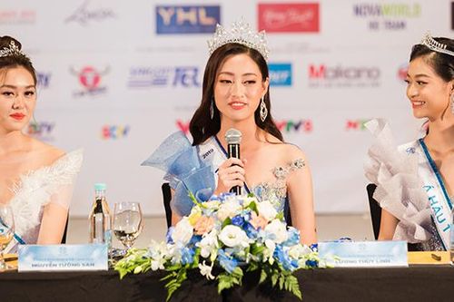 Tân Hoa hậu Lương Thùy Linh bình tĩnh đáp trả tin đồn mua giải