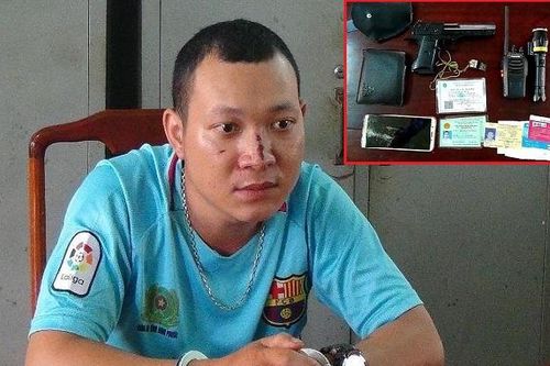 Nam thanh niên giả CSGT hù dọa rồi lấy tiền người dân để tiêu xài