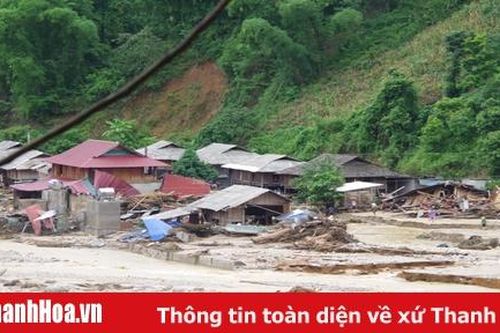 Sa Ná tan hoang sau lũ dữ