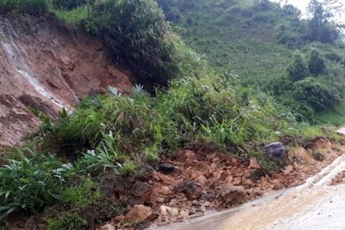 Mưa lũ do hoàn lưu bão số 3 gây thiệt tại một số địa phương trong tỉnh