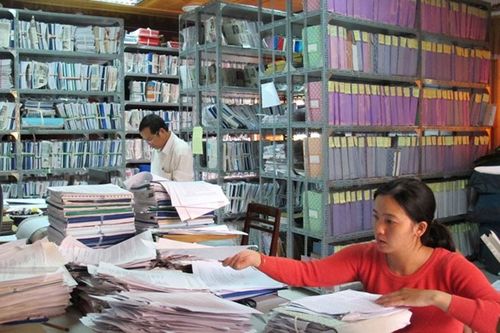 Hướng dẫn xếp lương đối với công chức chuyên ngành văn thư