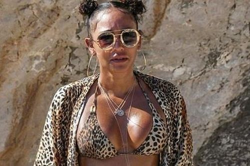 Mel B mặc bikini dự lễ cưới siêu mẫu Heidi Klum