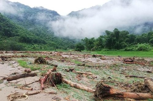Lào đề nghị giúp đỡ tìm kiếm 7 người mất tích do mưa lũ