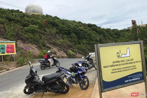 Đà Nẵng: Xem xét cấm xe máy tay ga lưu thông lên bán đảo Sơn Trà