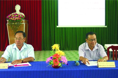 Đại biểu Hội đồng nhân dân 3 cấp tiếp xúc với cử tri