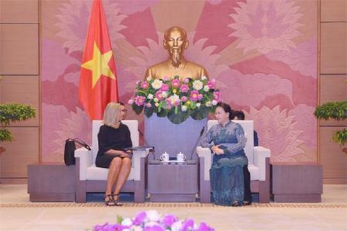 Chủ tịch Quốc hội tiếp Phó Chủ tịch Ủy ban châu Âu