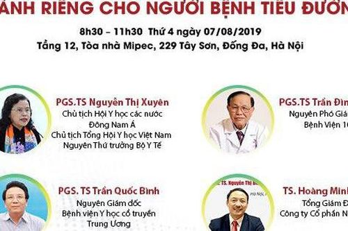 Chờ đón: Hội thảo khoa học Nâng cao hiệu quả điều trị bệnh tiểu đường