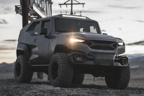 Lộ ảnh 'xe tăng đường phố' Rezvani Tank 2020 mạnh hơn 1.000 mã lực