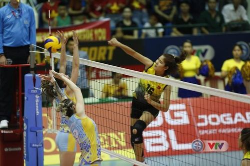 Đội tuyển bóng chuyền nữ Việt Nam vào chơi trận bán kết VTV Cup 2019