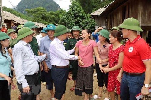 Các địa phương nỗ lực khắc phục hậu quả bão lũ và mưa dông