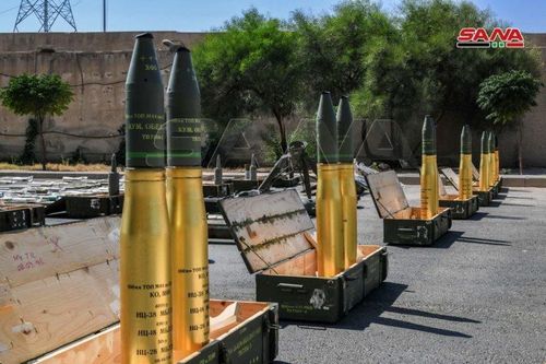 Quân đội Syria lại thu kho vũ khí lớn của thánh chiến