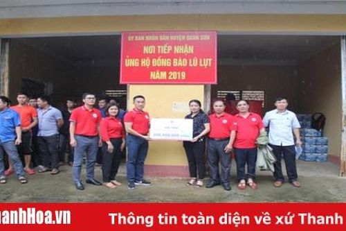 Hội Chữ thập đỏ cứu trợ nhân dân vùng lũ