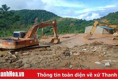Huyện Mường Lát khẩn trương khắc phục thiệt hại do mưa lũ, ổn định đời sống nhân dân