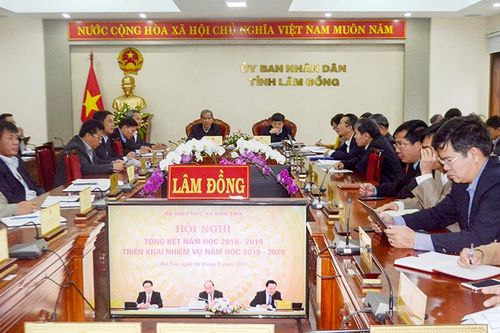 Hội nghị trực tuyến tổng kết năm học 2018 - 2019 và triển khai nhiệm vụ năm học 2019 - 2020