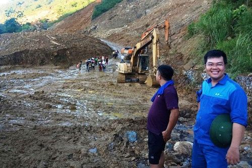 Đã thông Quốc lộ 15C lên huyện Mường Lát