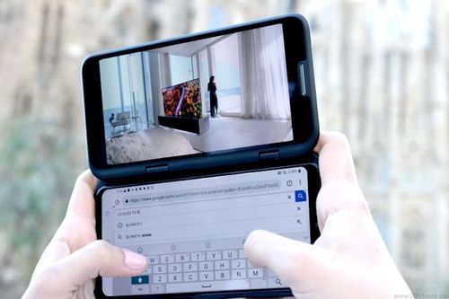 Hé lộ smartphone màn hình gập của LG