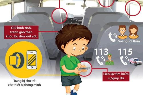 Kỹ năng thoát hiểm khi trẻ bị bỏ quên trong ô tô