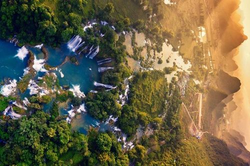 'Thác Bản Giốc' về nhất thi ảnh 'Việt Nam nhìn từ trên cao'