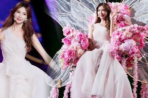 Lâm Chí Linh đẹp như tiên nữ hạ phạm làm cả khán phòng náo loạn