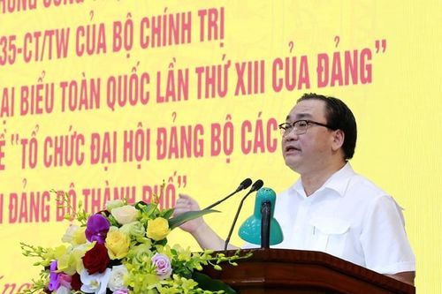Bí thư Hà Nội: Đại hội là dịp sàng lọc không để người thiếu gương mẫu vào cấp ủy