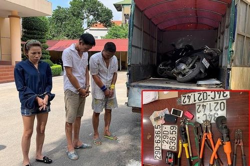 Lạng Sơn: Bắt nhóm trộm xe máy liên tỉnh