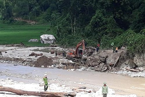 Tang thương ở Sa Ná sau trận lũ quét